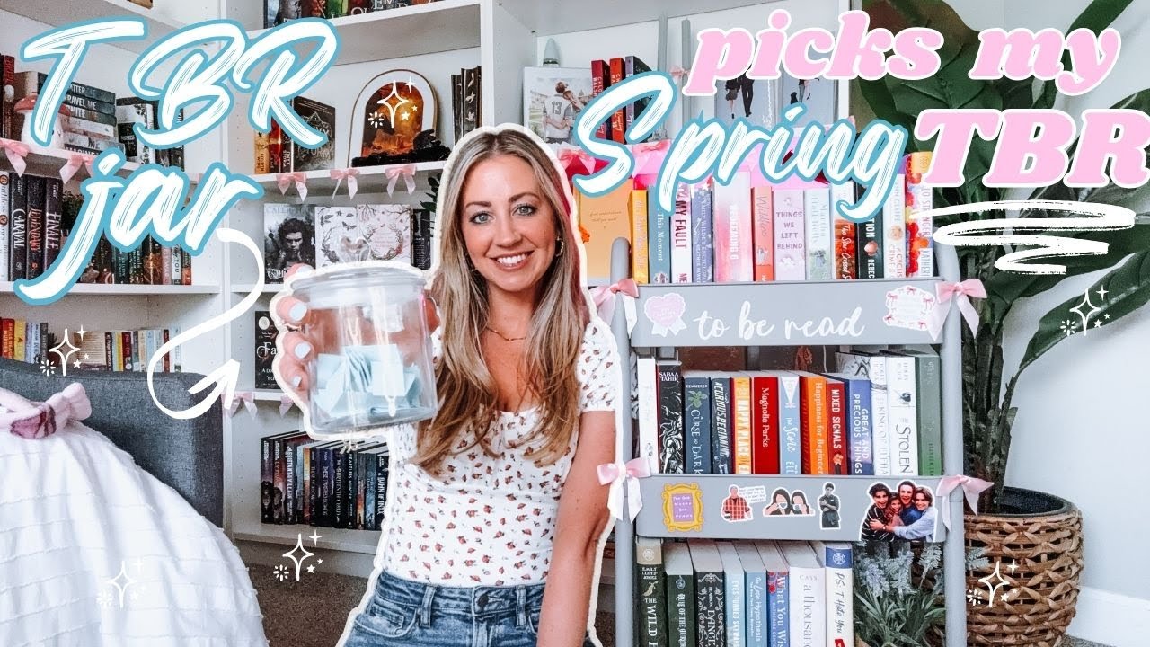 TBR jar picks my Spring TBR! 🌷📖 All the books I want to read this Spring🌷