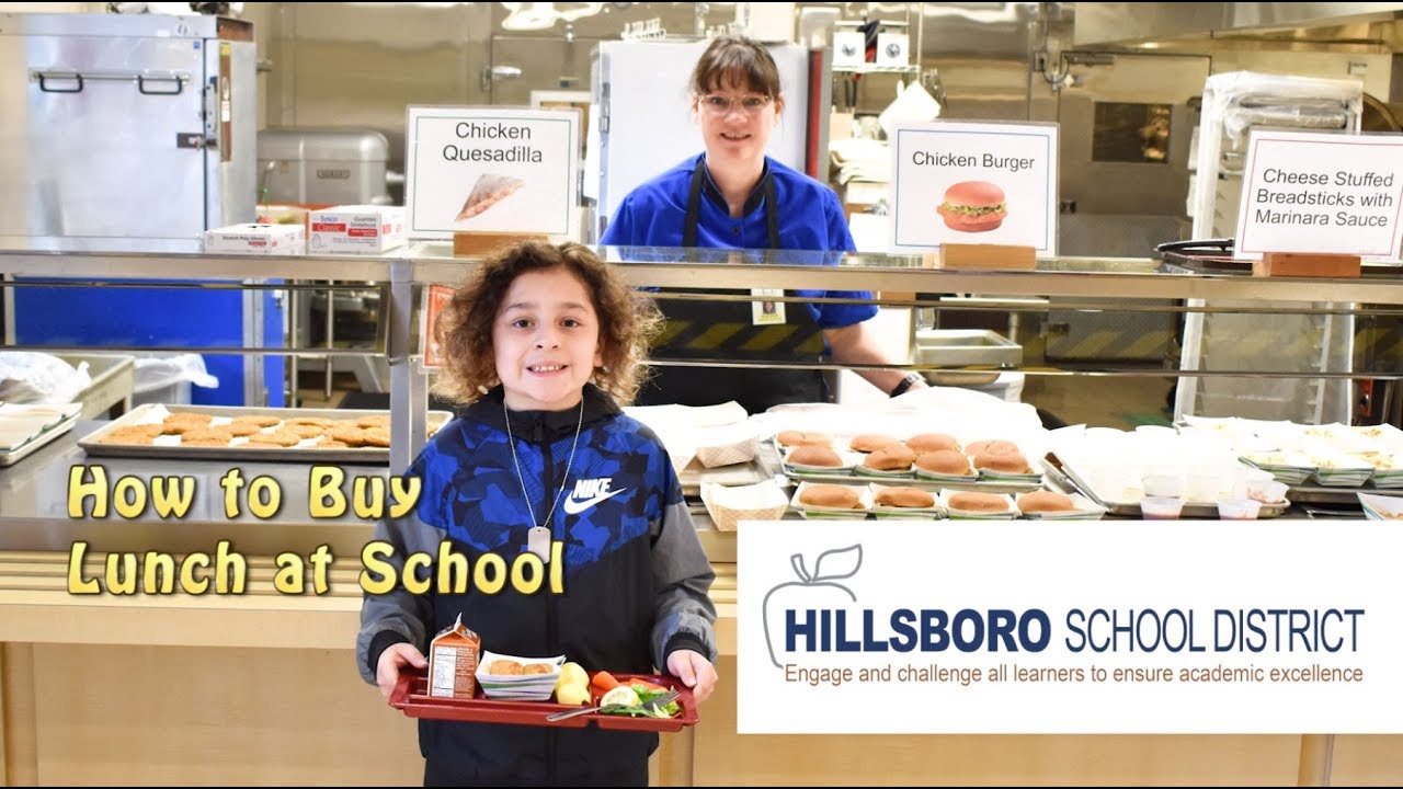 How To Buy School Lunch, Hillsboro School District