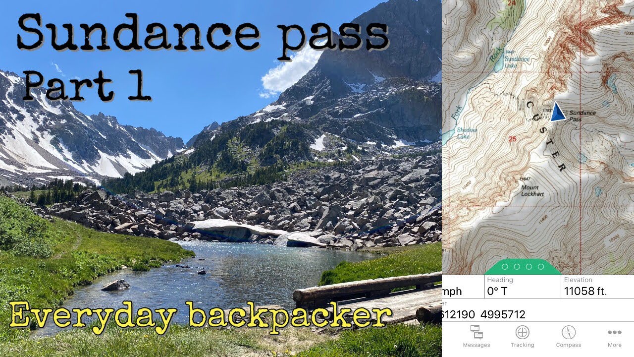 Sundance pass, beartooth mountains day 1