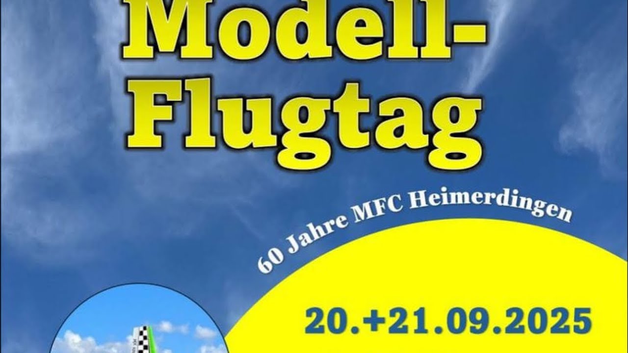 Modellflugtag 60. Jahre MFC Heimerdingen 2025 