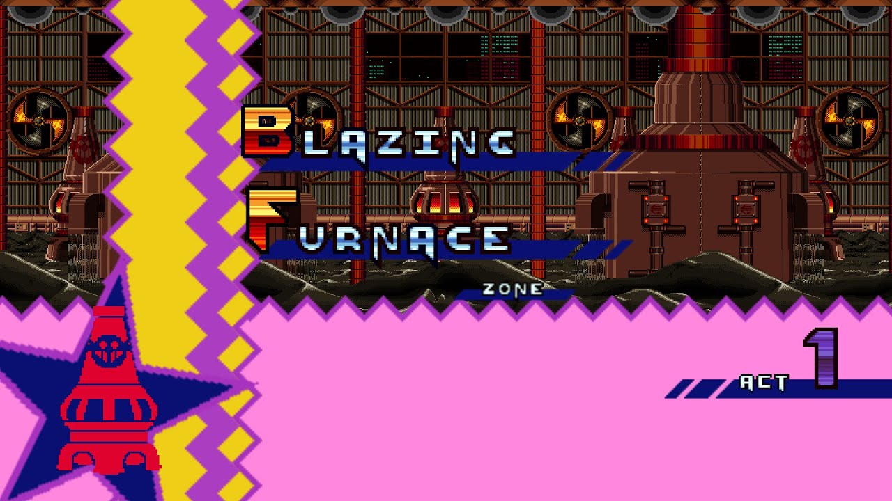 Blazing Furnace (Act 1) - Sonic Euphoria OST