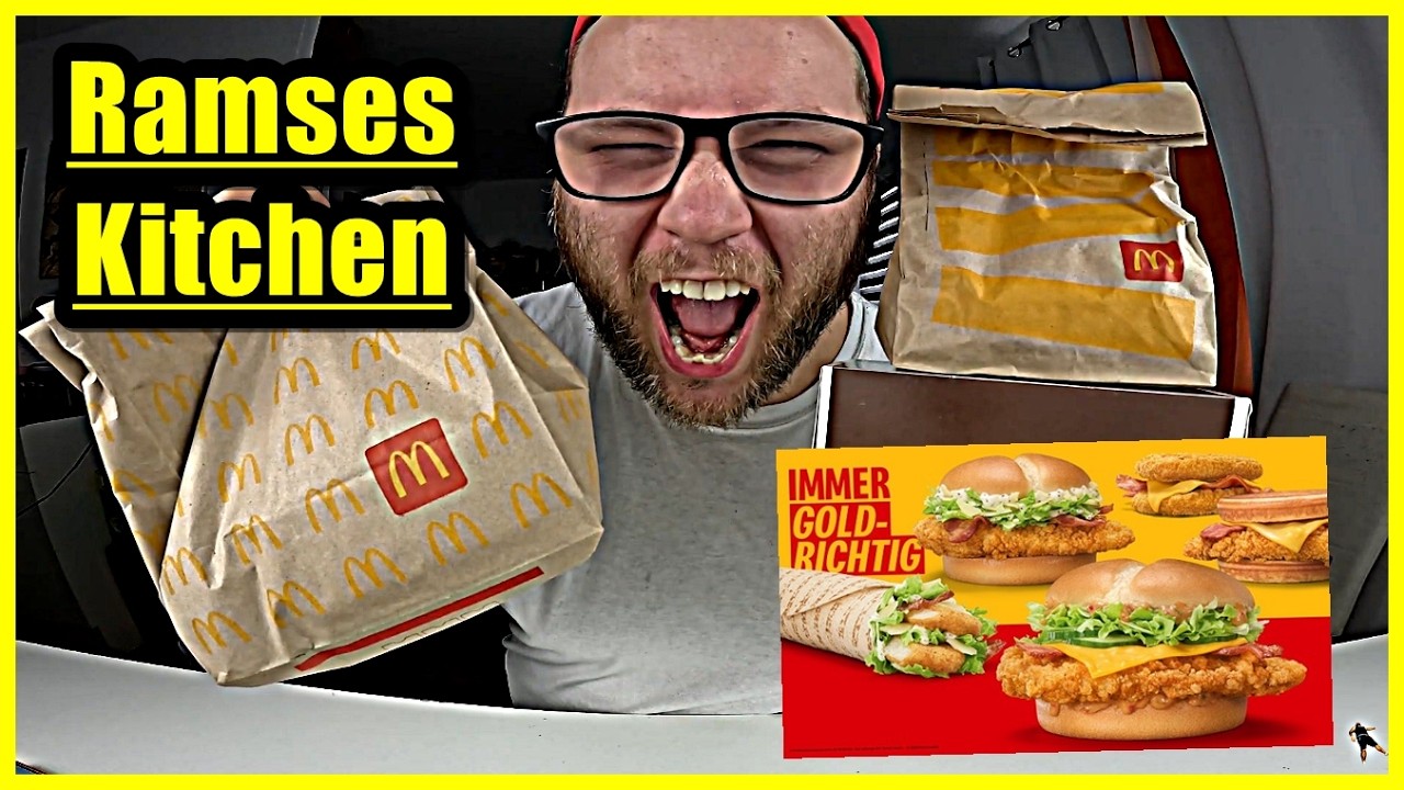 CHICKEN & WAFFLE vs McCrispy KOREAN STYLE Burger von MC DONALDS !!!