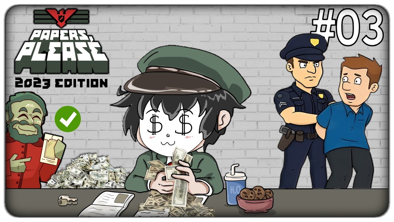 DIVENTO RICCO ARRESTANDO LA GENTE MA QUALCUNO IMPAZZISCE | Papers Please 2023 - ep.03