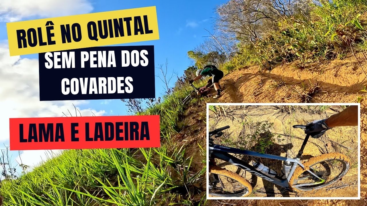 Pedal cilada com lama, ladeira e f&uacute;ria da speedeira