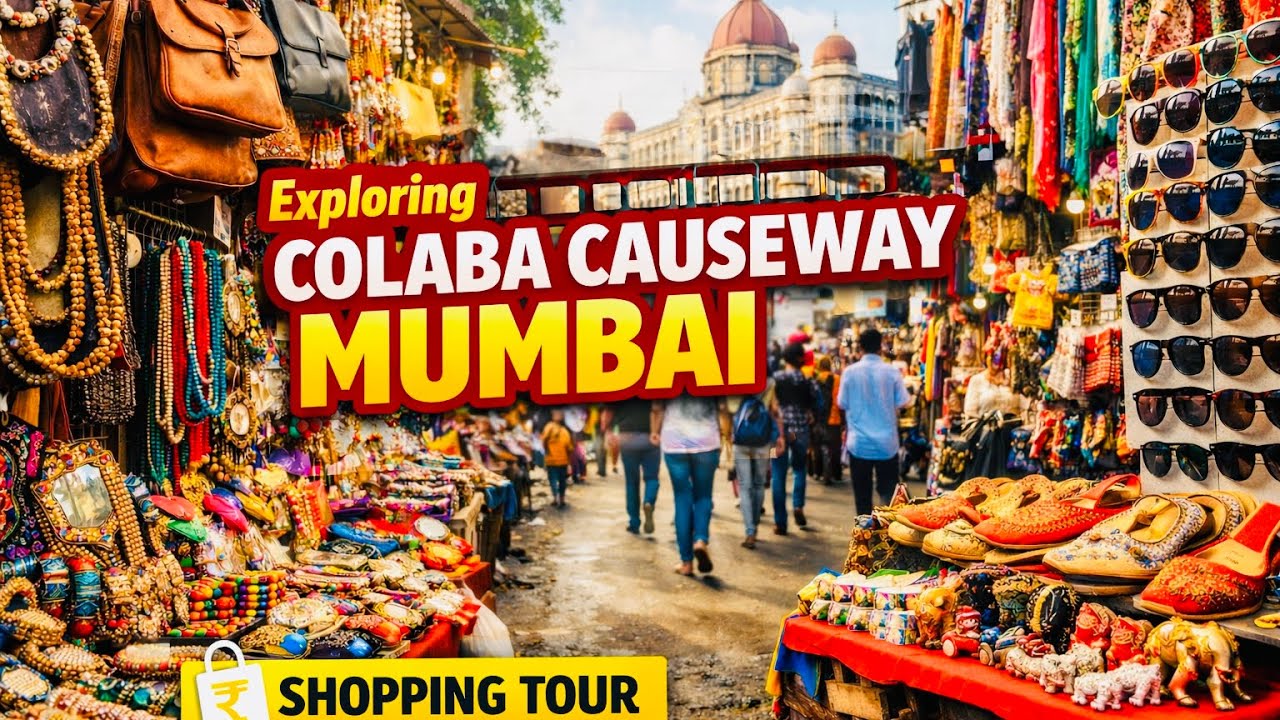 Exploring Colaba Causeway Shopping Street  in Mumbai | Leopold Cafe | Apollo Pharmacy Colaba Mumbai 