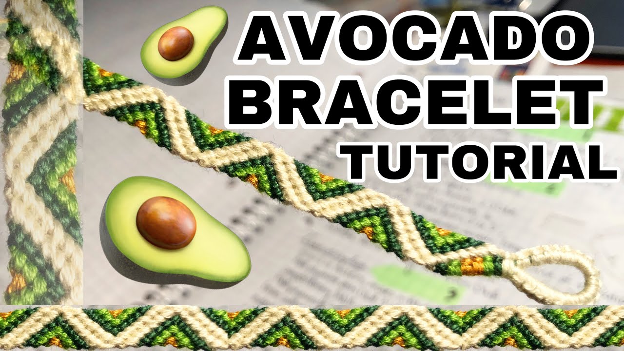 AVOCADO BRACELET TUTORIAL (Beginner-Friendly!) | Alex's Innovations