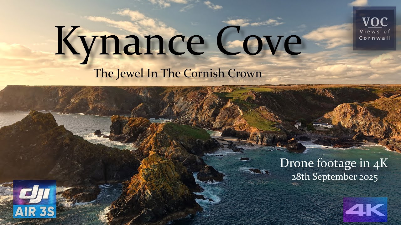 Kynance Cove, the Cornish jewel on the Lizard Peninsula, South Cornwall. 28/08/2025
