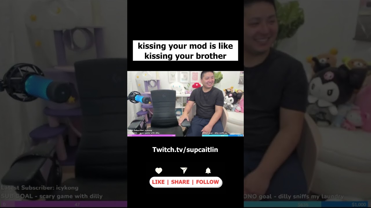 supcaitlin - kissing your mod is like kissing your brother