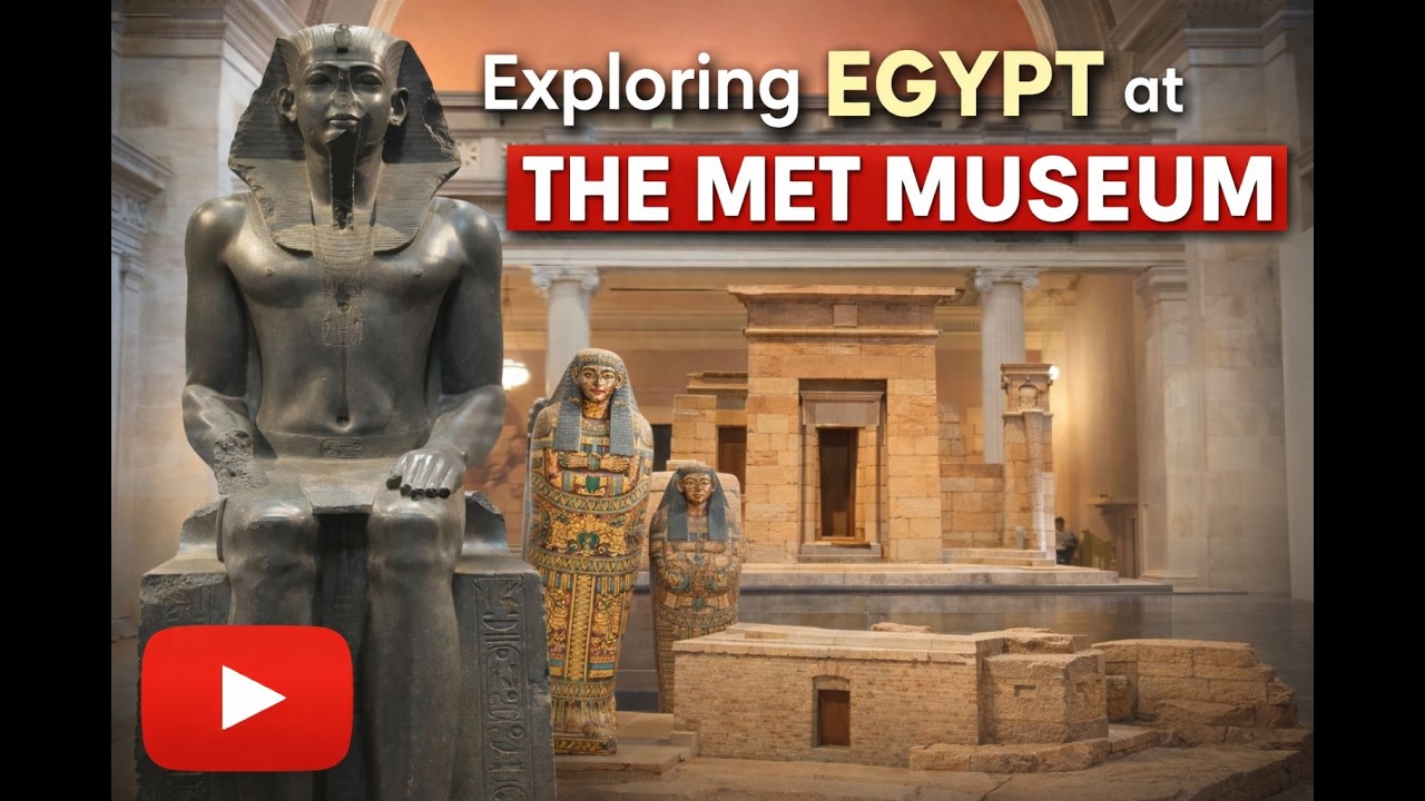 Exploring Ancient Egypt at The MET Museum 🏛️ | Temple of Dendur, Mummies & Tomb of Perneb
