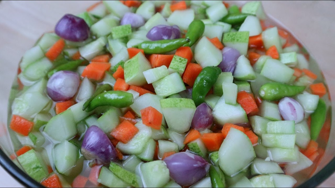 ACAR TIMUN WORTEL SEGAR TANPA BAU CUKA! RESEP SIMPLE & TAHAN LAMA