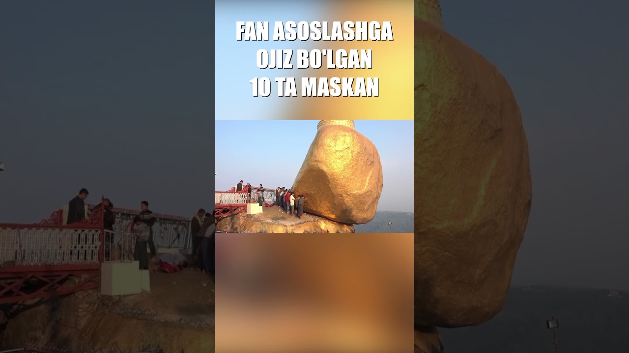 📌 Fan Asoslashga Ojiz Bo&rsquo;lgan 10 Ta Maskan  #qiziqarlivideo #faktlar #buqiziq