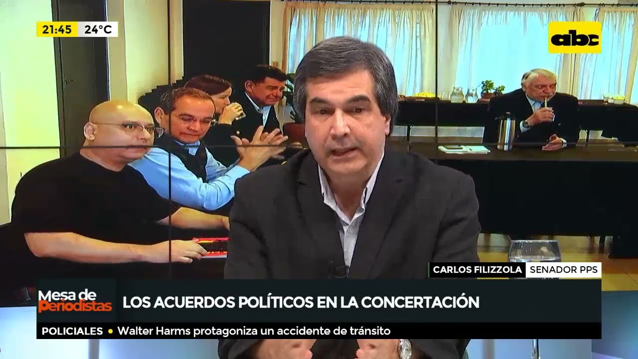 Los acuerdos pol&iacute;ticos en la concertaci&oacute;n