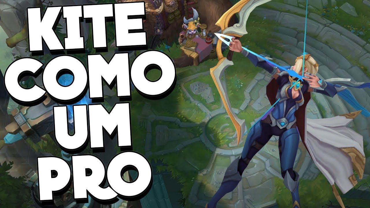 KITING, COMO FAZER AS JOGADAS QUE OS PROFISSIONAIS FAZEM EM SUAS PARTIDAS E DEIXAR A GALERA BABANDO!