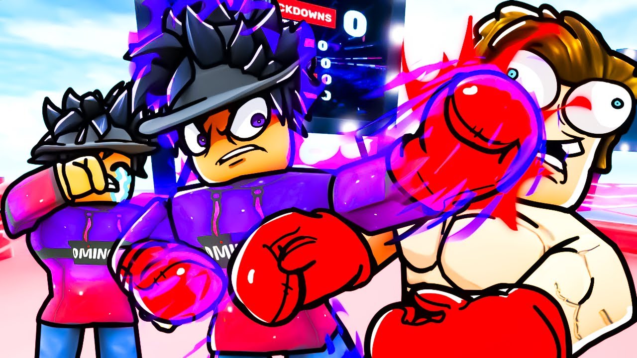 Они издевались над моим младшим братом, поэтому я их вырубил... (Roblox Untitled Boxing Game)