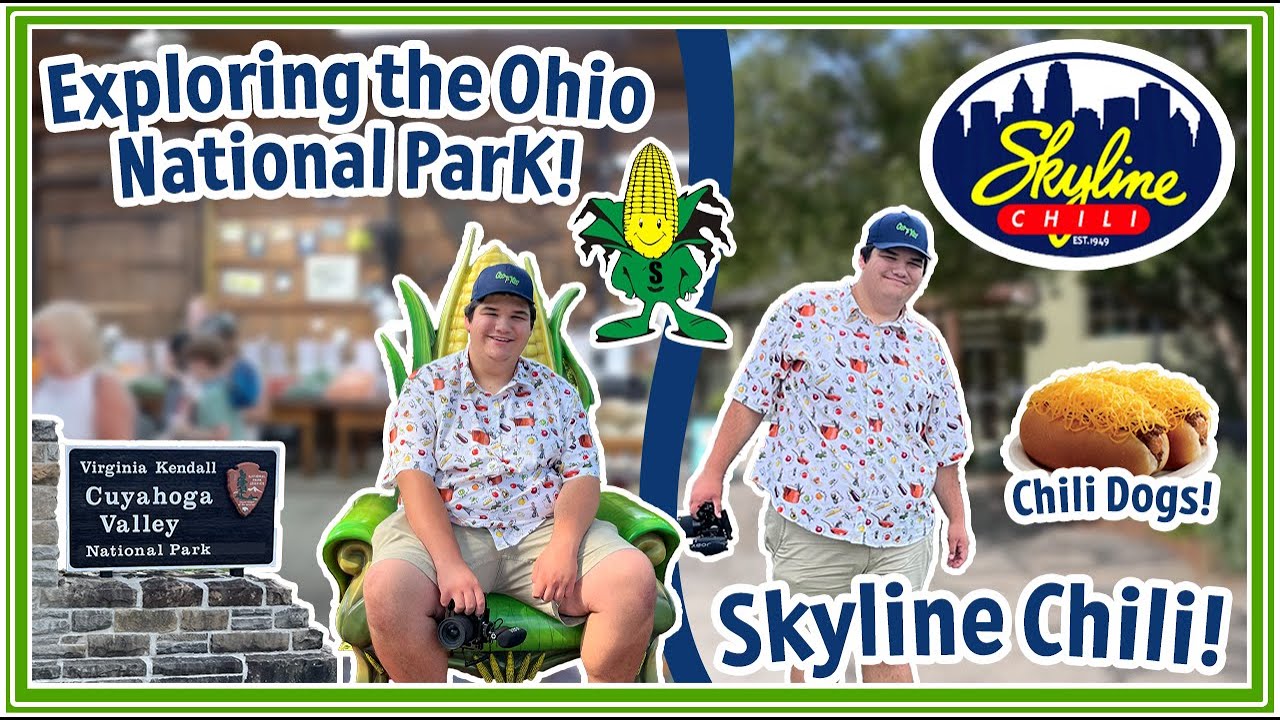 Adventure Day in Ohio! | Exploring the Cuyahoga Valley National Park & Lunch at Skyline Chili!