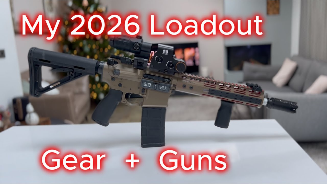 2026 AIRSOFT LOADOUT. GUNS + GEAR | GBBR