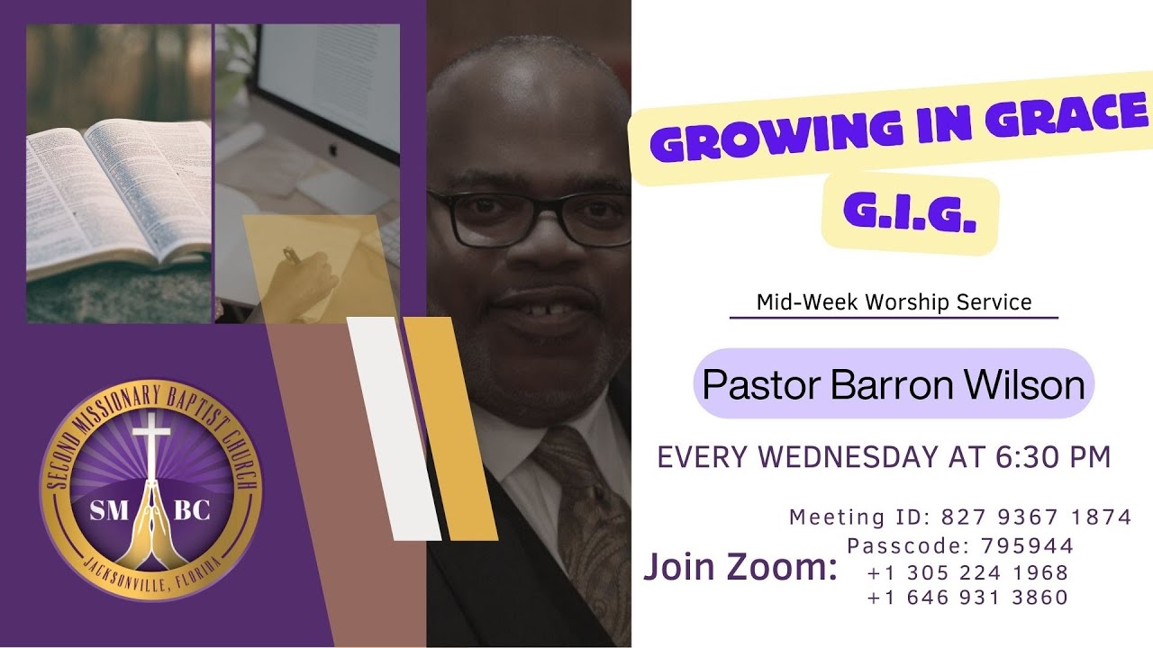 01/14/26 G.I.G. Wednesday With Pastor  Barron O. Wilson