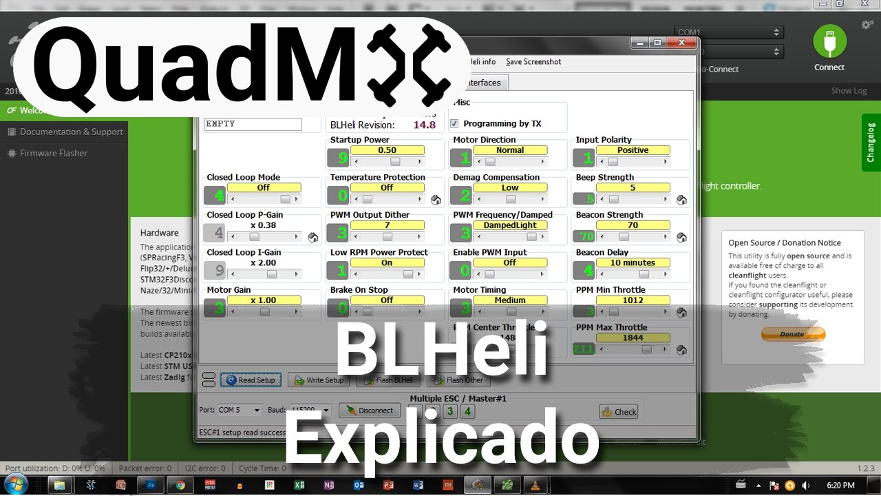 BLHeli Suite Explicado - Español