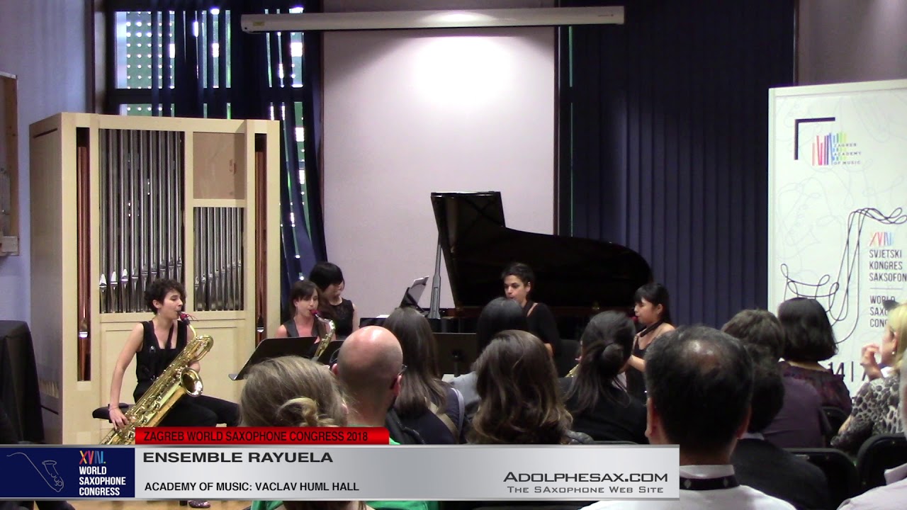 Sérénade en La Mineur   Germaine Tailleferre   Ensemble Rayuela   XVIII World Sax Congress 2018 #a