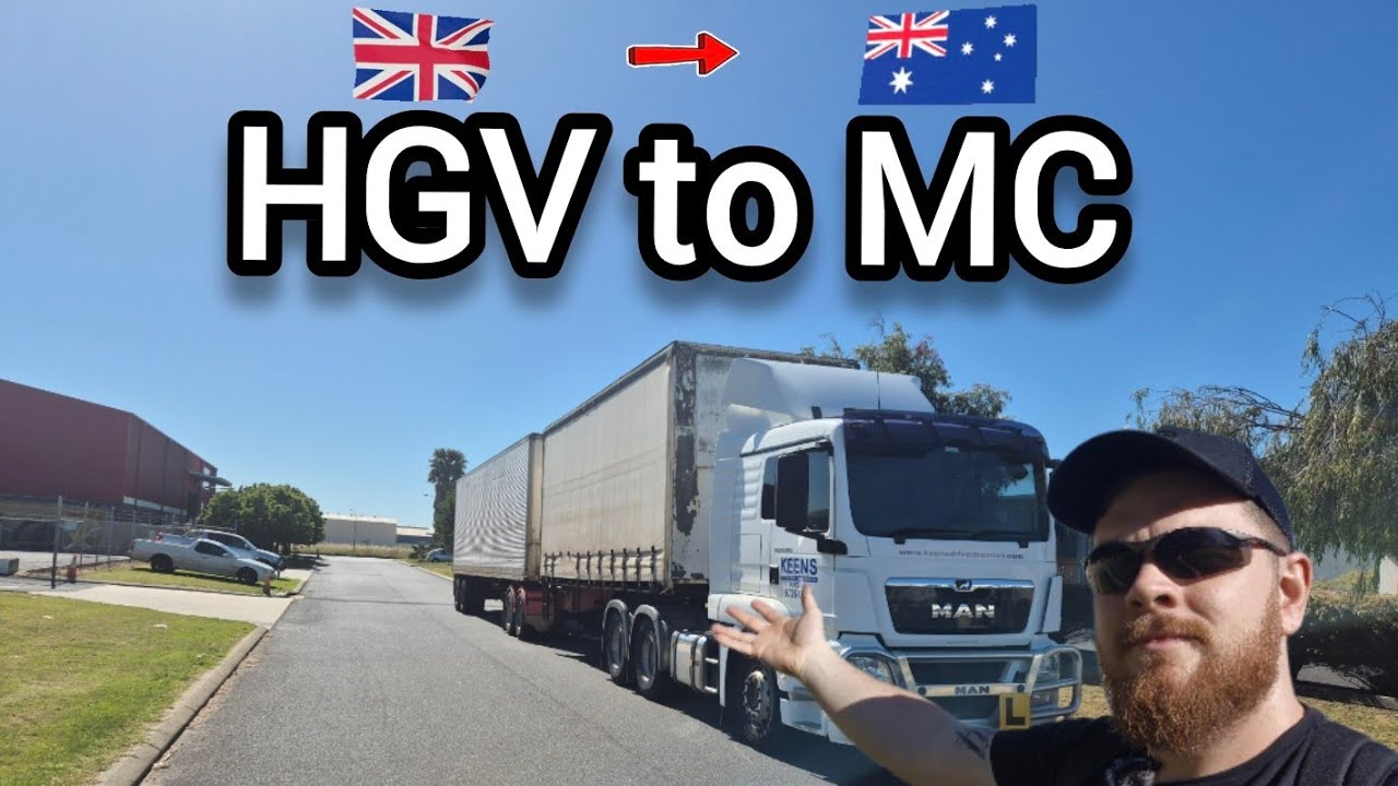 От водителя грузовика в Великобритании до оператора автопоезда в Австралии 🇬🇧➡️🇦🇺 | Получение вод...