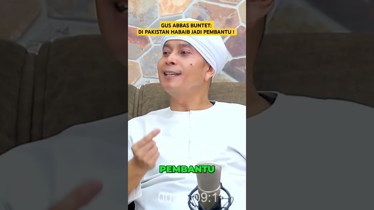 GUS ABBAS BUNTET : baalawi HABAIB JADI PEMBANTU DI PAKISTAN SAYYID SYARIF