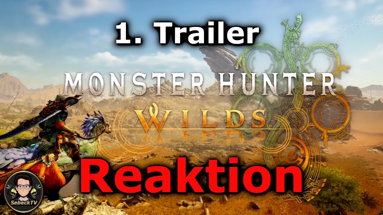 Der ERSTE Trailer zu MH6! | Monster Hunter Wilds Reaktion | TGA 2023