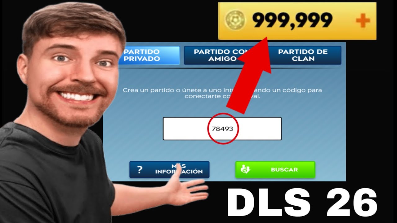 COMO SER MILLONARIO 🤑 EN DLS 26 FÁCIL I RÁPIDO | TENER MONEDAS DREAM LEAGUE SOCCER 2026