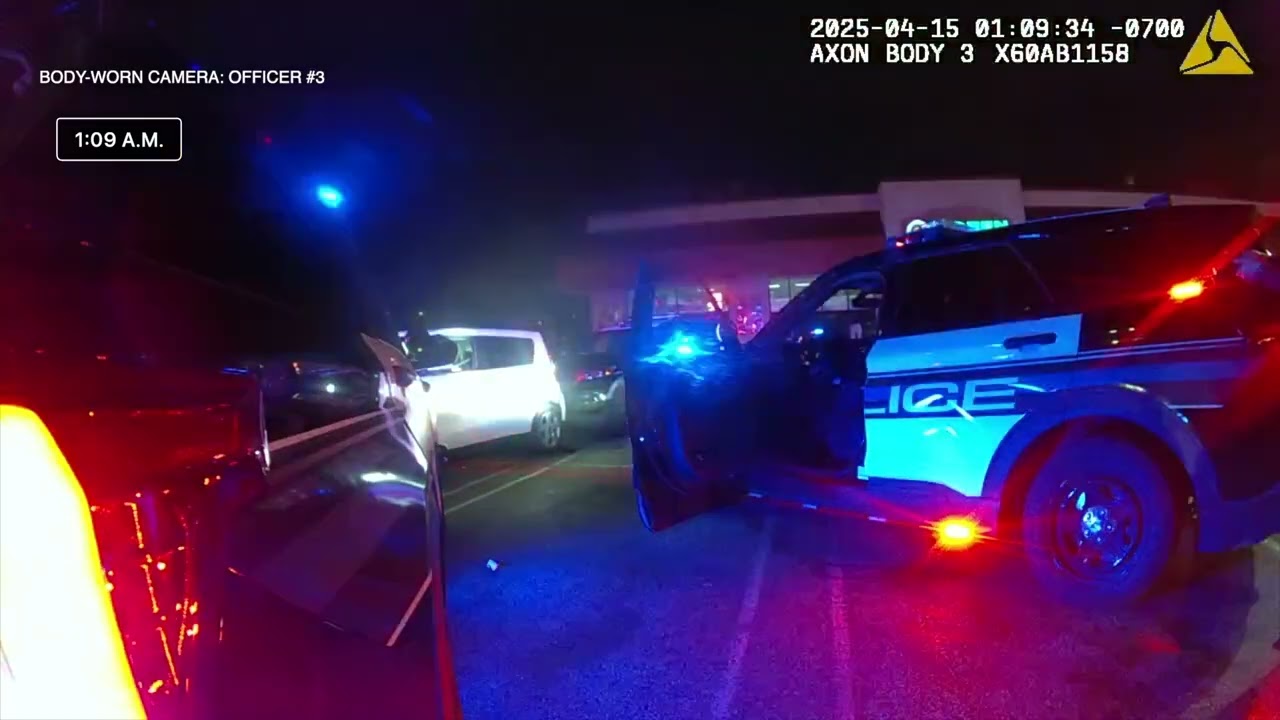 Gardena Police Department Critical Incident Video April 15th 2025
