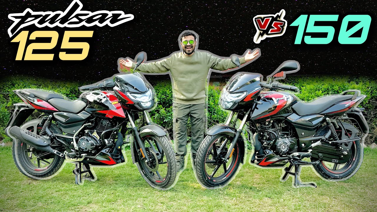 Splendor के भाव में दमदार Motercycle 🔥 Bajaj Pulsar 125 VS Pulsar 150 2026 : LED Light