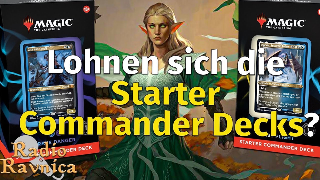 Starter Commander Decks 2022: Lohnen sie sich? | Magic The Gathering | Radio Ravnica