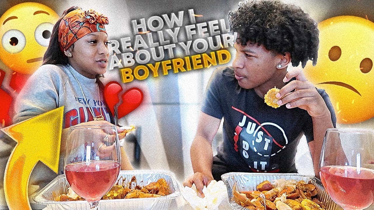 HOW I REALLY FEEL ABOUT BROOKLYN'S BOYFRIEND *CRAB MUKBANG*