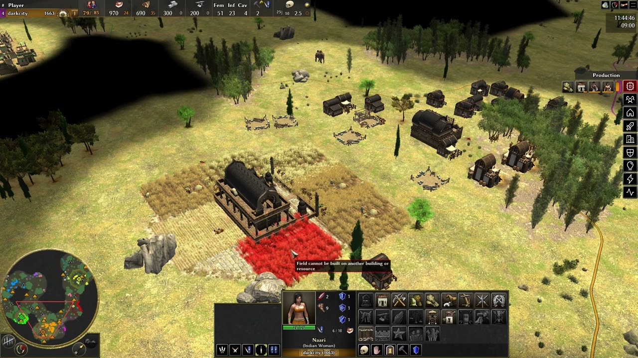 0 A.D. Alpha 26 | 4v4 Team Game | Early rush