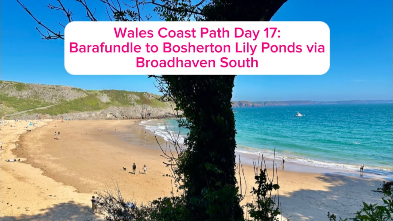 Wales Coast Path Day 17: Barafundle to Bosherton Lily Ponds via Broadhaven South