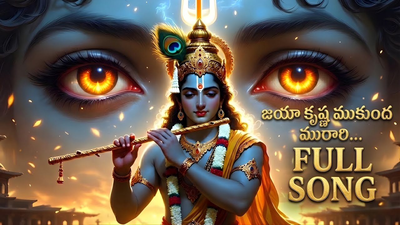Jaya Krishna Mukunda Murari | Divine Krishna Bhajan | Brundavana Sanchari | Devotional Song