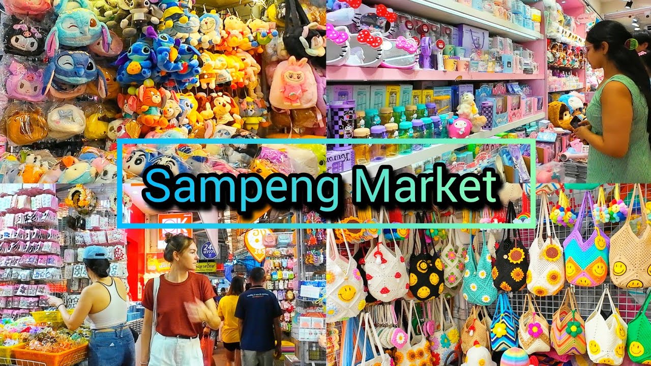 Sampeng Market, Best Cheapest Market Shopping in Bangkok Thailand, สำเพ็ง Update​ 17/07/25