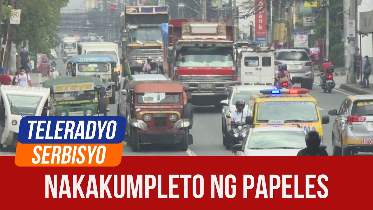 LTFRB: Over 40% of jeepney operators, drivers complete modernization papers | (24 March 2025)