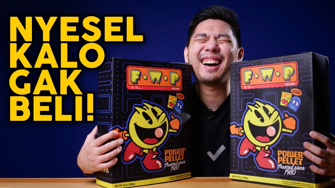 KOLEKSI FAITH INDUSTRIES X W. ESSENTIELS X PAC-MAN YANG BERASA RETRO INI TERLALU GOKIL GAES!