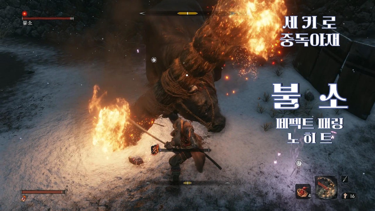 [내일모레 50살 치매예방 세키로] 불소 퍼펙트 패링 노히트
