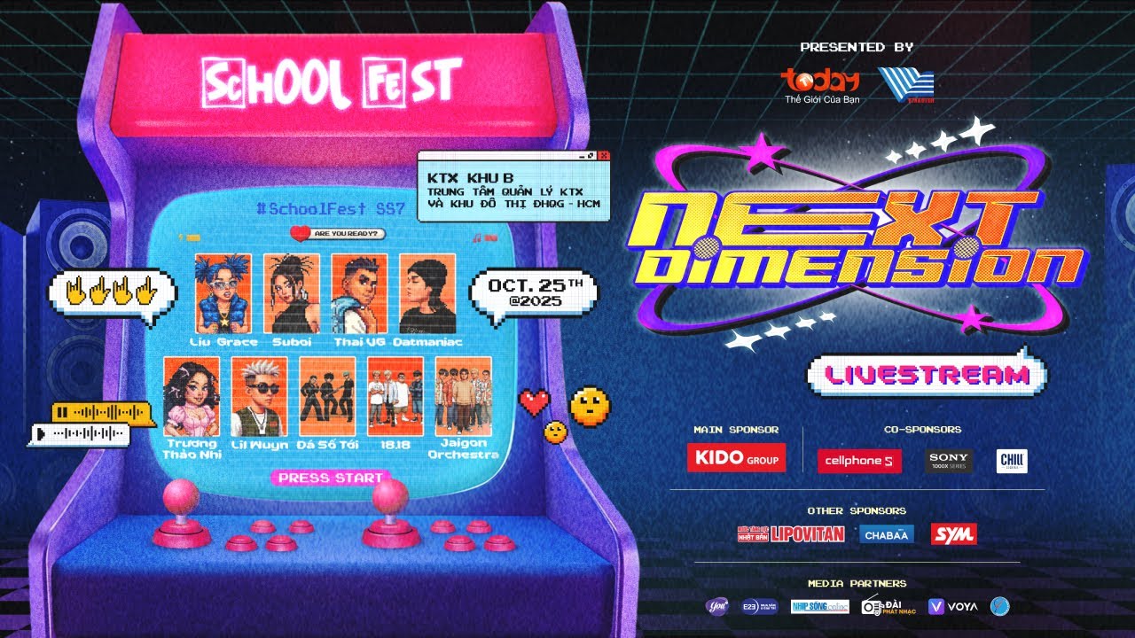 SCHOOL FEST 2025 &ndash; NEXT DIMENSION CH&Iacute;NH THỨC BẮT ĐẦU!