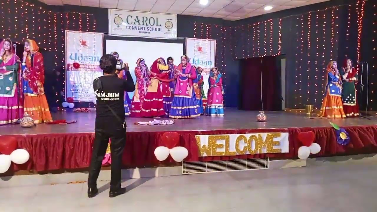 Best Performance of Gidha by Carol Convent School Students.