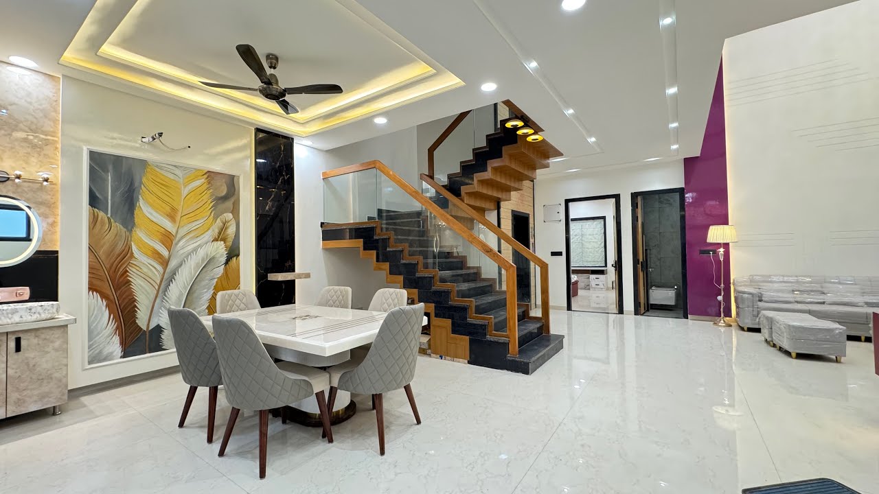 Inside Tour Of 285 Gaj  Beautiful Corner Kothi With Best interior Design | Kothi for sale in jaipur