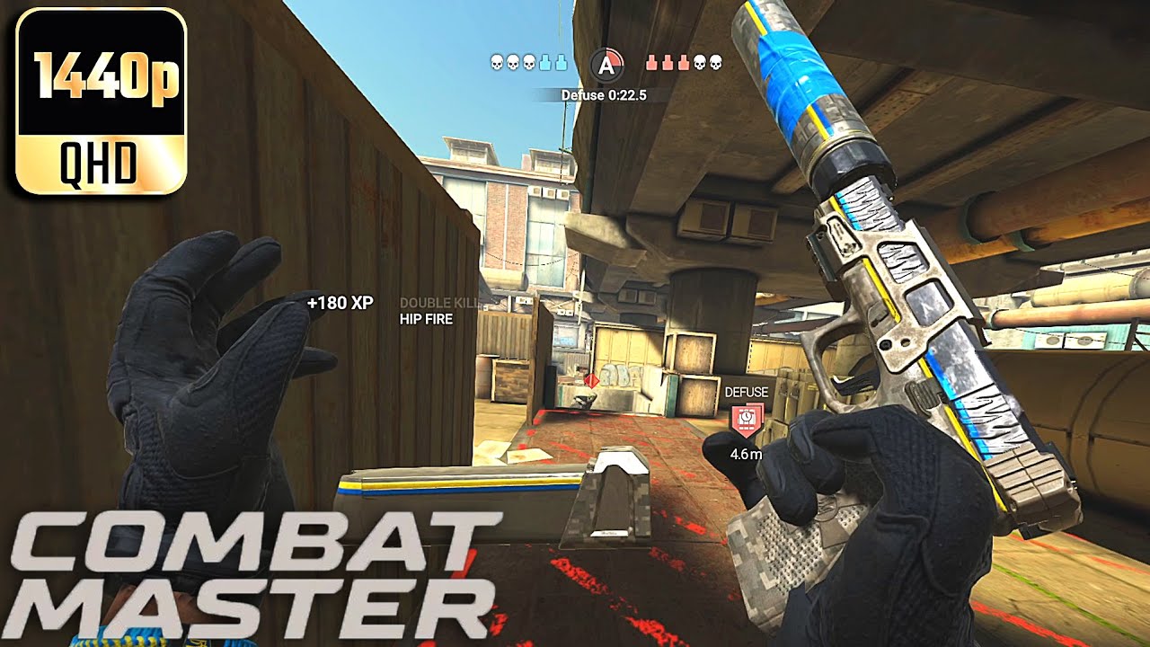 Combat Master- 28 Kills Pistol Only SND On Train Yard Full Gameplay! (No Commentary)