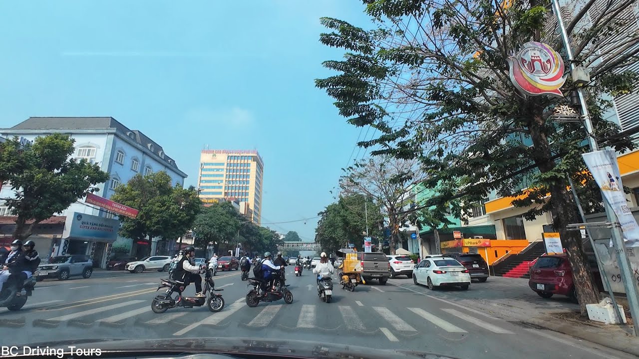 Driving Journey Through the City in Vietnam in 4K HDR Resolution | From Home to Work