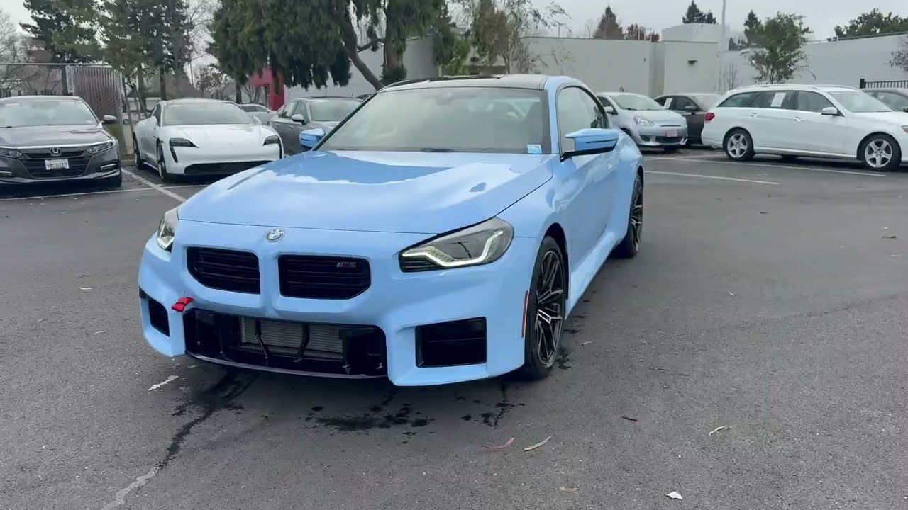 Представляем BMW M2 2026 года в цвете Zandvoort Blue | 4K