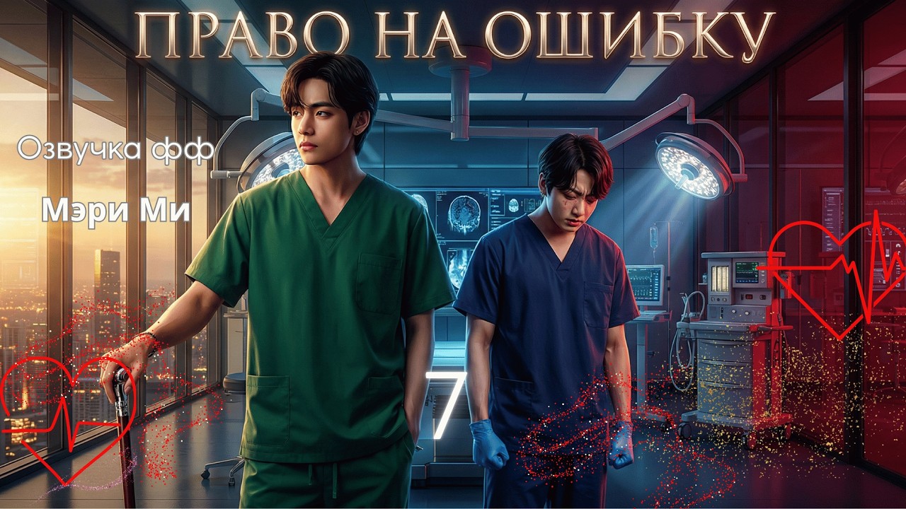 ФФ Право на ошибку/Мэри Ми.Глава 7🩸Драма о медицине, выгорании и любви/БТС/BTS/taekook/Вигуки