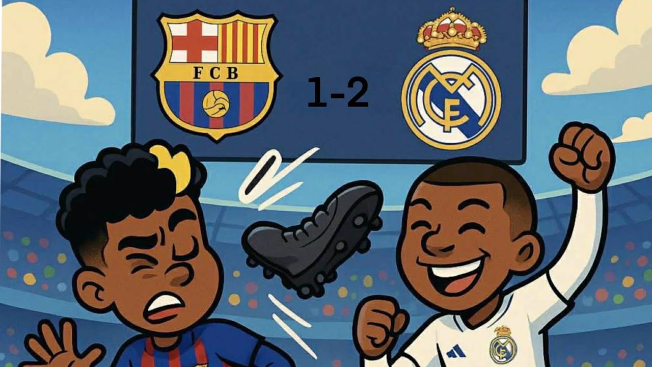 ريال مدريد &جحشلونة تم الدعس على قاذورة اللاعبين تم البسق 💦على نادي الفساد فاموووس مدرديستا💪💪