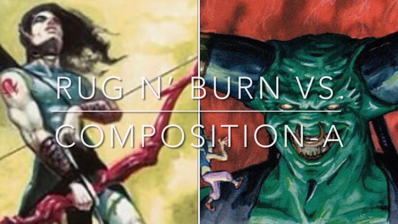 106) RUG N’ Burn Vs. Composition-A. Old school MTG. 93/94. (Best of 3)