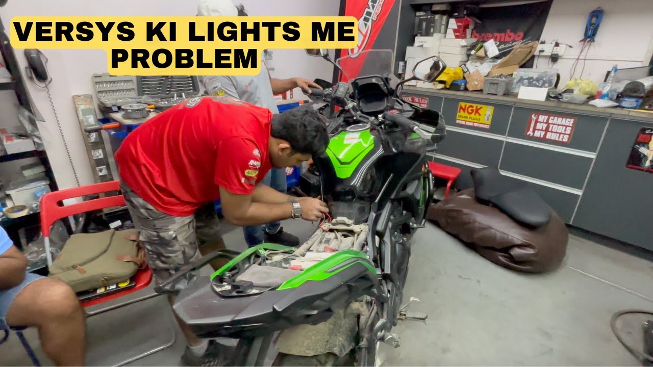 Versys Ki Lights me Issue // Kawasaki Versys 650 //