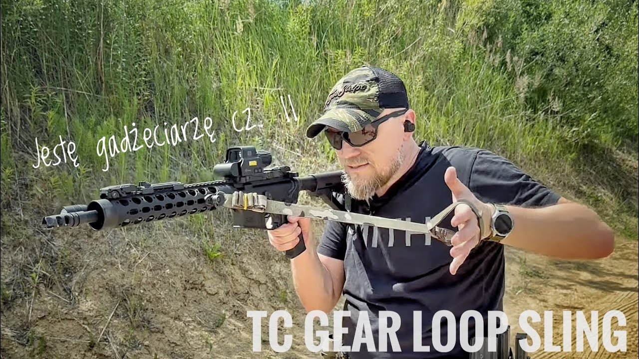 Jestę gadżeciarzę cz. 11 - pasy do broni (slingi) TC Gear Loop Sling