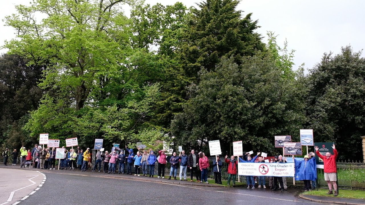 Isle of Wight Ramblers - East Cowes Coast Path Rally 6th May 2024